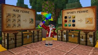 Screenshot of the Minecraft Bedrock Marketplace product PRO PICKAXE - 20+ Pickaxes created by The Craft Stars.