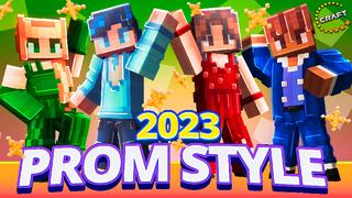 Thumbnail of the Minecraft Bedrock Marketplace product Prom Style 2023 created by The Craft Stars.