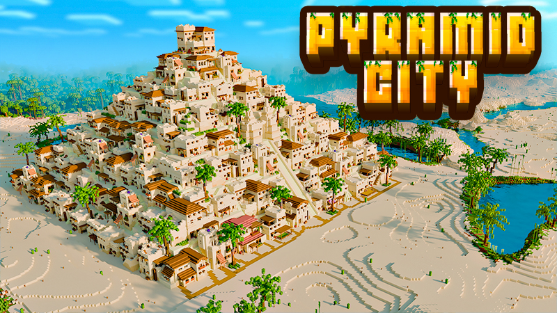 Thumbnail of the Minecraft Bedrock Marketplace product Pyramid City created by The Craft Stars.