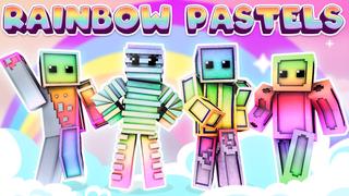 Thumbnail of the Minecraft Bedrock Marketplace product Rainbow Pastels created by The Craft Stars.