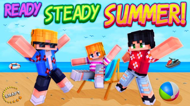 Thumbnail of the Minecraft Bedrock Marketplace product Ready, Steady, SUMMER! created by The Craft Stars.