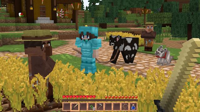 Screenshot of the Minecraft Bedrock Marketplace product Realism Reimagined created by The Craft Stars.