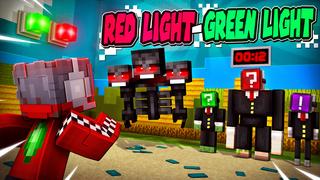 Thumbnail of the Minecraft Bedrock Marketplace product Red Light - Green Light created by The Craft Stars.
