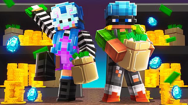 Thumbnail of the Minecraft Bedrock Marketplace product Robbers 2023 created by The Craft Stars.