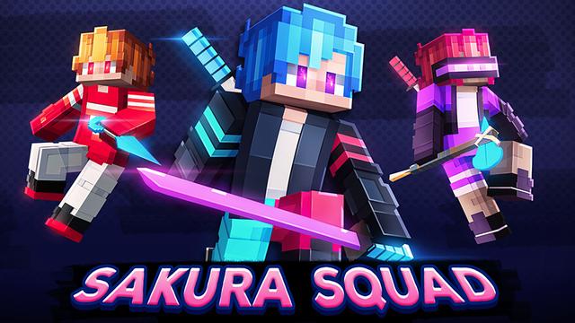 Thumbnail of the Minecraft Bedrock Marketplace product Sakura Squad created by The Craft Stars.