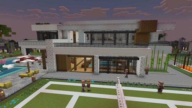 Screenshot of the Minecraft Bedrock Marketplace product Sanctuary Mansion created by The Craft Stars.