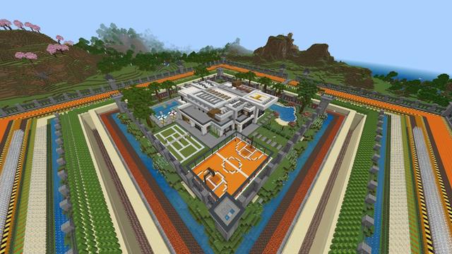 Screenshot of the Minecraft Bedrock Marketplace product Sanctuary Mansion created by The Craft Stars.
