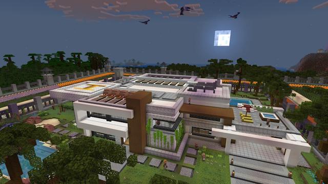 Screenshot of the Minecraft Bedrock Marketplace product Sanctuary Mansion created by The Craft Stars.