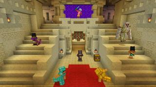 Screenshot of the Minecraft Bedrock Marketplace product Sand Castle Base created by The Craft Stars.