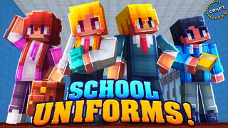 Thumbnail of the Minecraft Bedrock Marketplace product School Uniforms! created by The Craft Stars.