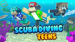 Thumbnail of the Minecraft Bedrock Marketplace product Scuba Diving Teens created by The Craft Stars.