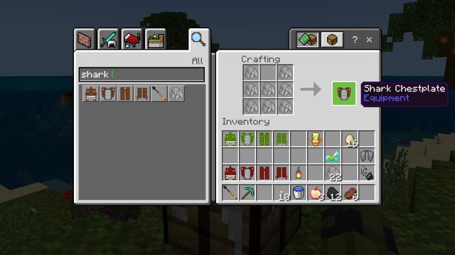 Screenshot of the Minecraft Bedrock Marketplace product Shark Attack-Extreme Survival created by The Craft Stars.