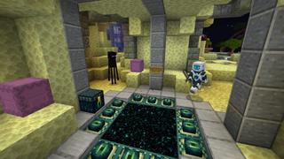 Screenshot of the Minecraft Bedrock Marketplace product Skyblock Sci-Fi created by The Craft Stars.