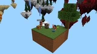 Screenshot of the Minecraft Bedrock Marketplace product SkyBlock created by The Craft Stars.