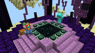 Screenshot of the Minecraft Bedrock Marketplace product SkyBlock created by The Craft Stars.