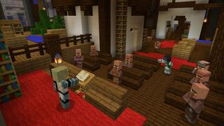 Screenshot of the Minecraft Bedrock Marketplace product Spring Castle created by The Craft Stars.