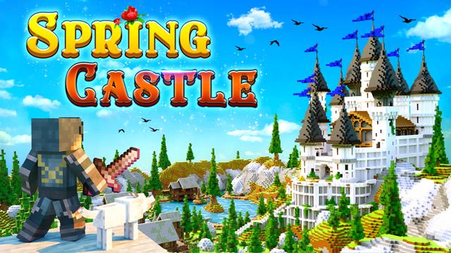 Thumbnail of the Minecraft Bedrock Marketplace product Spring Castle created by The Craft Stars.