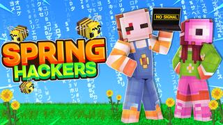 Thumbnail of the Minecraft Bedrock Marketplace product Spring Hackers created by The Craft Stars.
