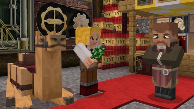 Screenshot of the Minecraft Bedrock Marketplace product Steampunk - Original Textures created by The Craft Stars.