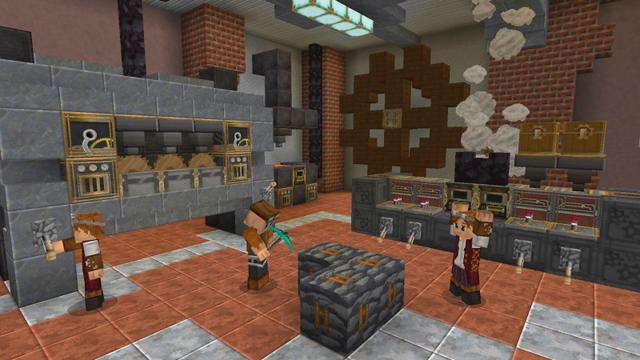 Screenshot of the Minecraft Bedrock Marketplace product Steampunk - Original Textures created by The Craft Stars.