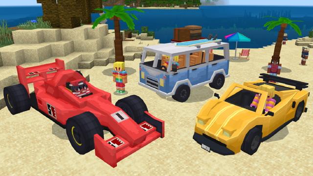 Screenshot of the Minecraft Bedrock Marketplace product Summer Beach Bunker created by The Craft Stars.