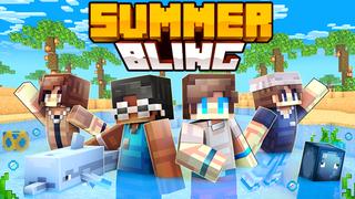 Thumbnail of the Minecraft Bedrock Marketplace product Summer Bling created by The Craft Stars.