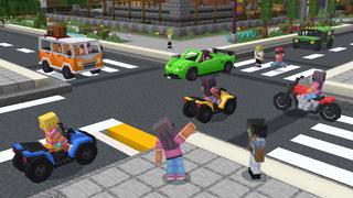 Screenshot of the Minecraft Bedrock Marketplace product Summer Cars created by The Craft Stars.