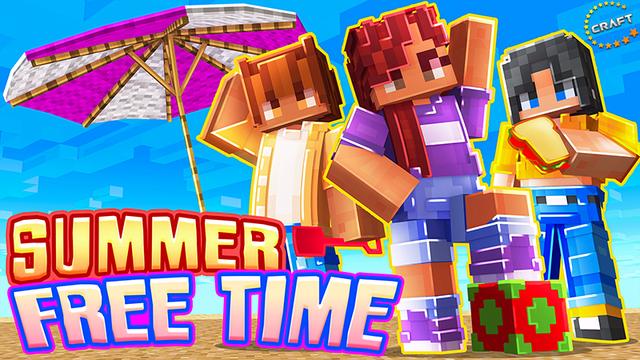 Thumbnail of the Minecraft Bedrock Marketplace product Summer Free Time created by The Craft Stars.