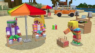 Screenshot of the Minecraft Bedrock Marketplace product Summer Mansion created by The Craft Stars.
