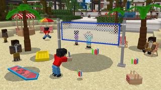 Screenshot of the Minecraft Bedrock Marketplace product Summer Millionaire Mansion created by The Craft Stars.