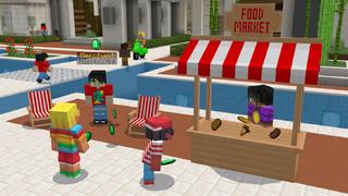 Screenshot of the Minecraft Bedrock Marketplace product Summer Resort created by The Craft Stars.