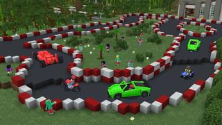 Screenshot of the Minecraft Bedrock Marketplace product Summer Resort created by The Craft Stars.