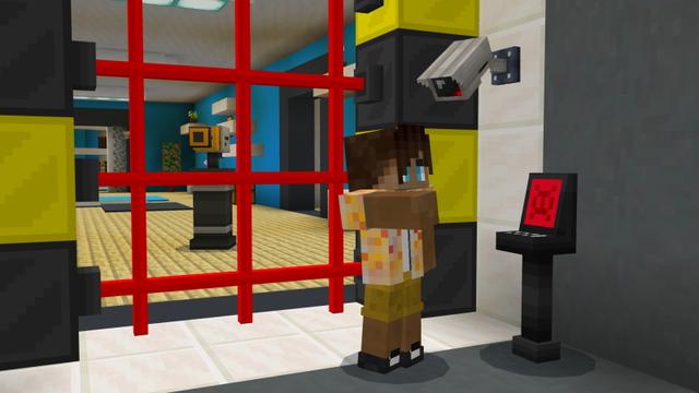 Screenshot of the Minecraft Bedrock Marketplace product Summer Secret Bunker created by The Craft Stars.