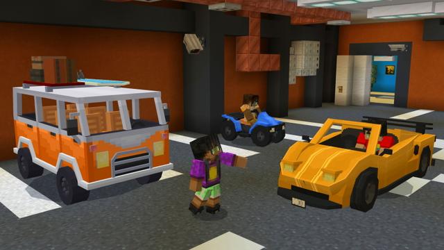Screenshot of the Minecraft Bedrock Marketplace product Summer Secret Bunker created by The Craft Stars.
