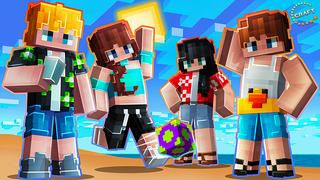 Thumbnail of the Minecraft Bedrock Marketplace product Summer Vacation Friends created by The Craft Stars.