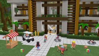 Screenshot of the Minecraft Bedrock Marketplace product Summer Water Sports created by The Craft Stars.