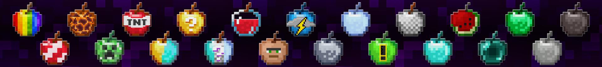 Panorama of the Minecraft Bedrock Marketplace product Super Apples created by The Craft Stars.