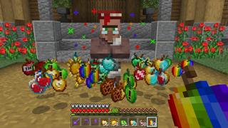Screenshot of the Minecraft Bedrock Marketplace product Super Apples created by The Craft Stars.