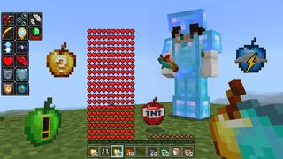 Screenshot of the Minecraft Bedrock Marketplace product Super Apples created by The Craft Stars.