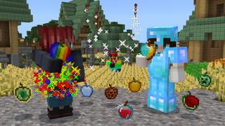 Screenshot of the Minecraft Bedrock Marketplace product Super Apples created by The Craft Stars.