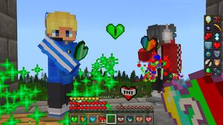 Screenshot of the Minecraft Bedrock Marketplace product Super Hearts created by The Craft Stars.
