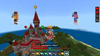 Screenshot of the Minecraft Bedrock Marketplace product Super Hearts created by The Craft Stars.