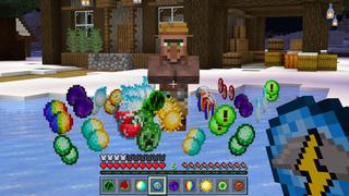 Screenshot of the Minecraft Bedrock Marketplace product Super Snowballs created by The Craft Stars.