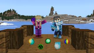 Screenshot of the Minecraft Bedrock Marketplace product Super Snowballs created by The Craft Stars.