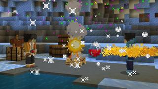 Screenshot of the Minecraft Bedrock Marketplace product Super Snowballs created by The Craft Stars.