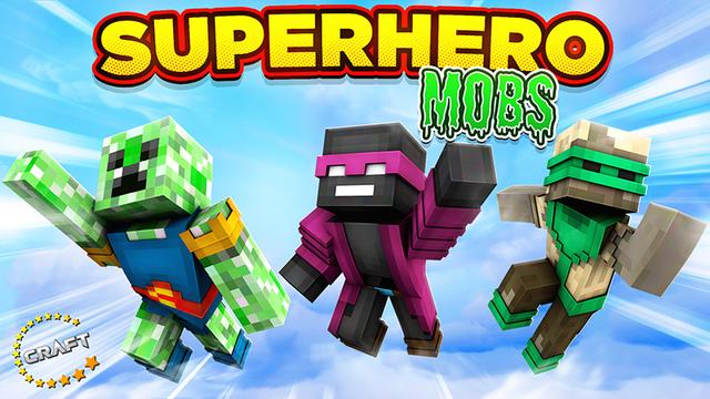 Thumbnail of the Minecraft Bedrock Marketplace product Superhero Mobs created by The Craft Stars.