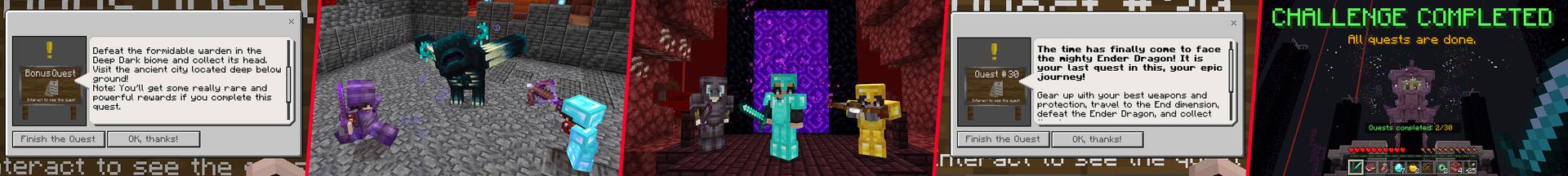 Panorama of the Minecraft Bedrock Marketplace product Survival But Can't Leave Chunk created by The Craft Stars.
