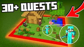 Thumbnail of the Minecraft Bedrock Marketplace product Survival But Can't Leave Chunk created by The Craft Stars.