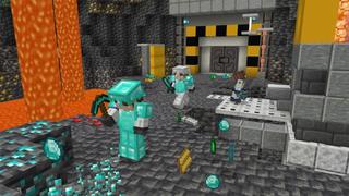 Screenshot of the Minecraft Bedrock Marketplace product Survival on the Moon! created by The Craft Stars.