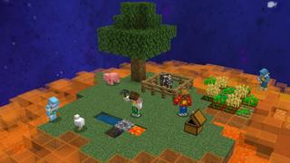Screenshot of the Minecraft Bedrock Marketplace product Survival on the SUN! created by The Craft Stars.